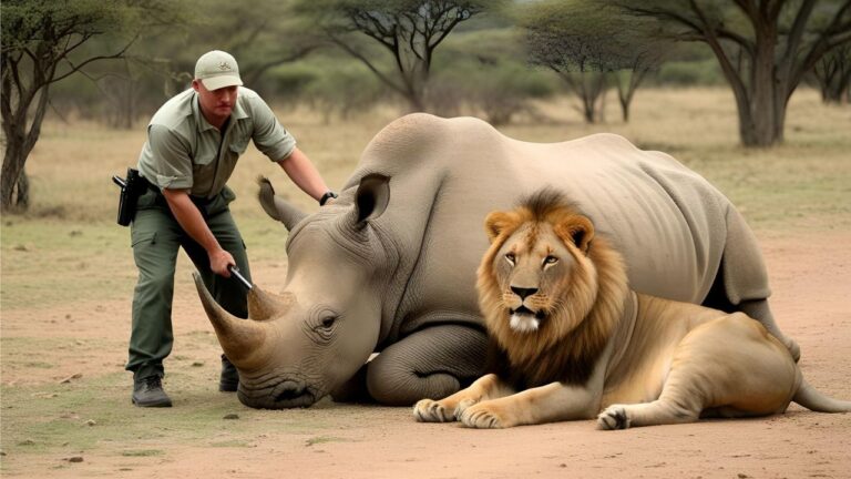 Rhino Poachers in South African Reserve Got Killed by Lions Instead – A Harsh Twist of Fate